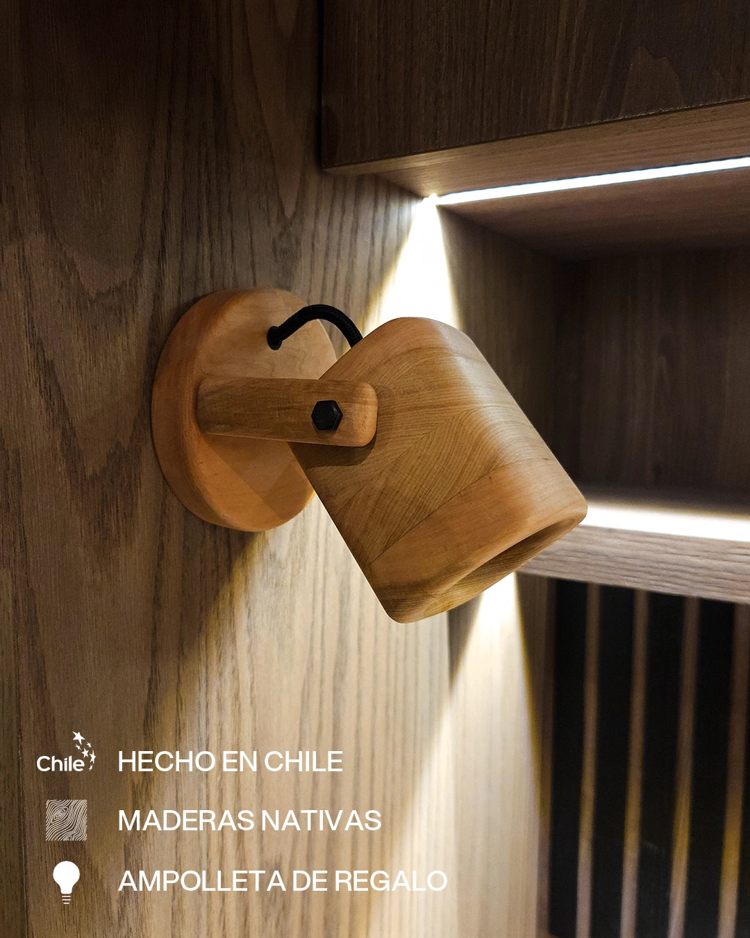 Foco de Madera | Lenga